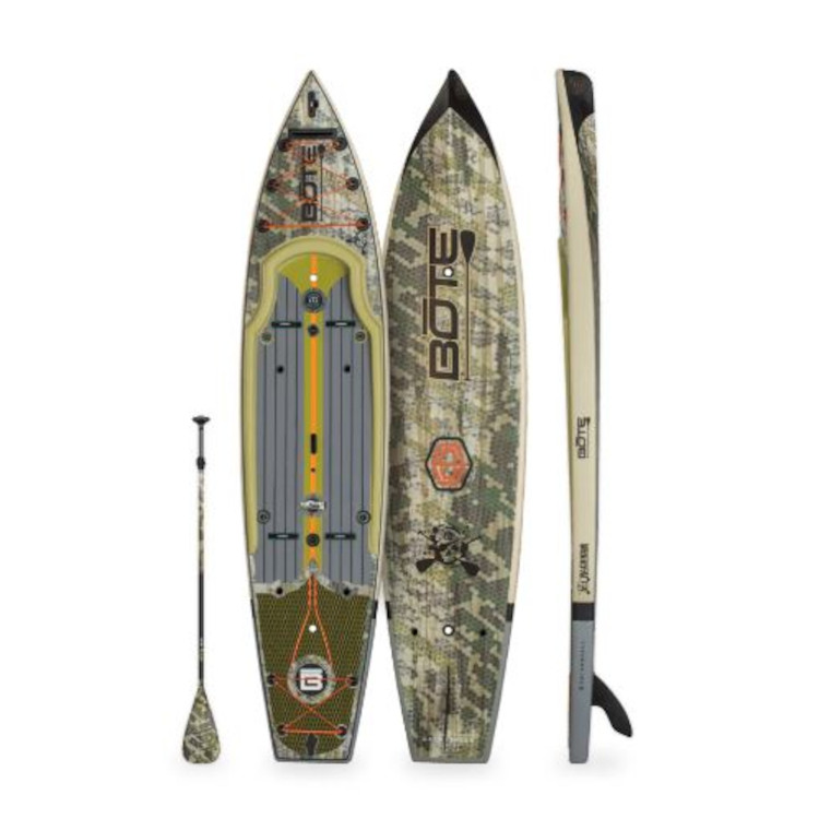 Bote Rackham Gator Shell 12' Stand Up Paddleboard with Carbon Paddle - Image 4